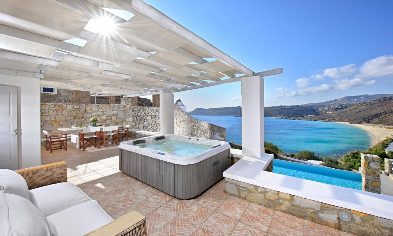 Luxurious Villa Ostria Elia  Bagian luar foto