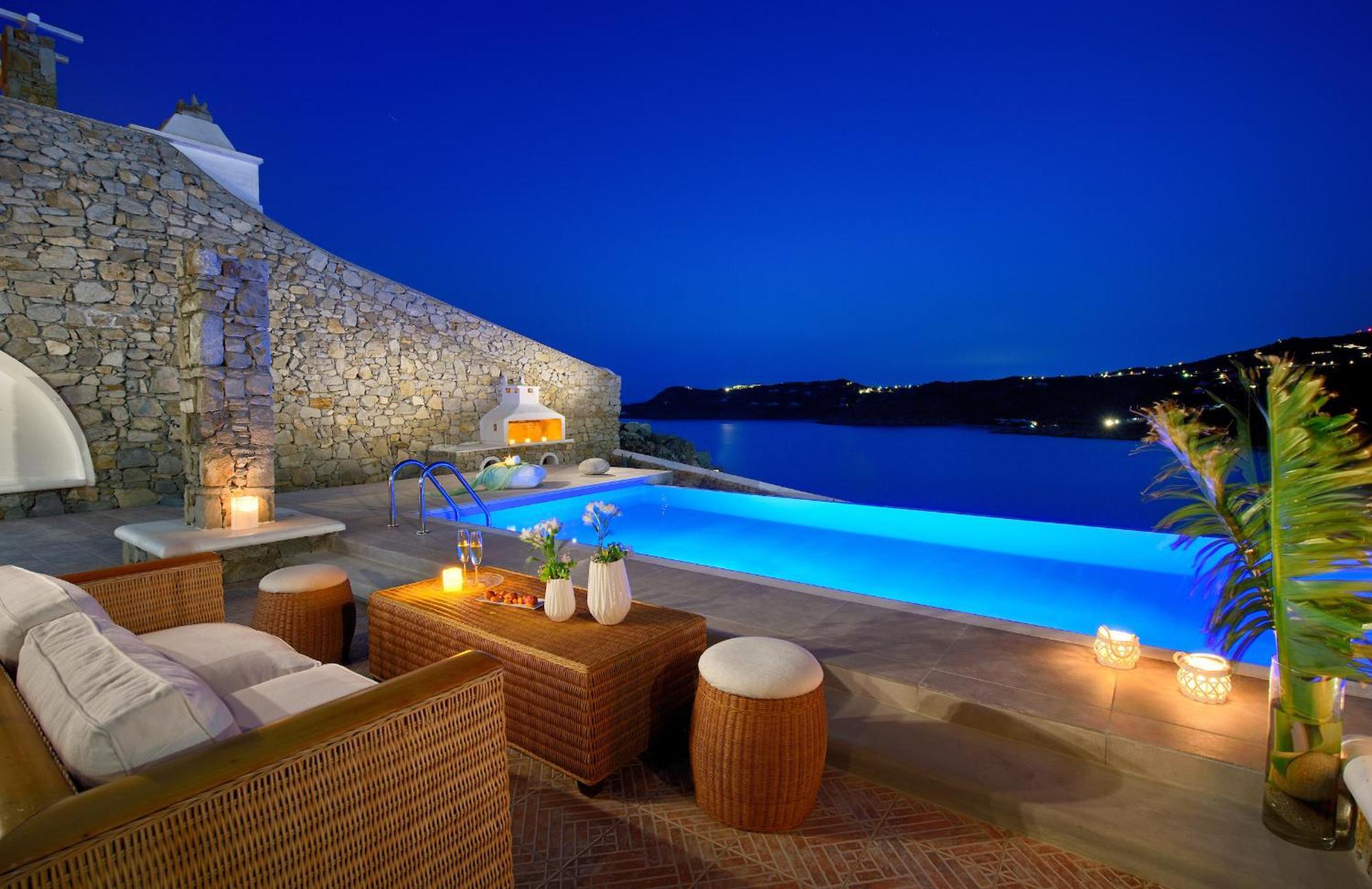 Luxurious Villa Ostria Elia  Bagian luar foto